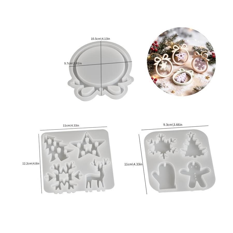 1/3 piece Christmas resin sili - Candle Making Tutorial review and price