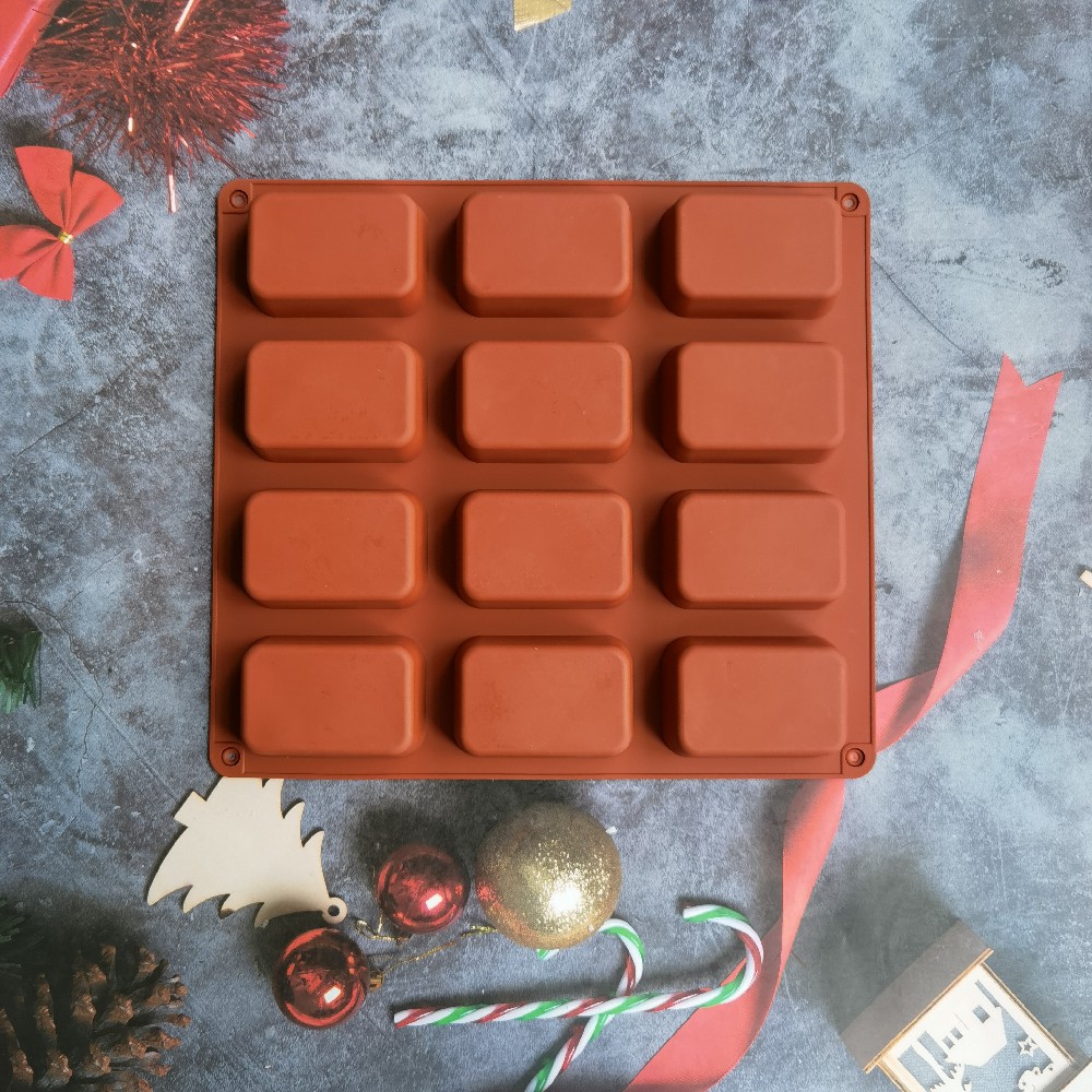 12 Cavity Square Silicone Soap - Candle Making Tutorial review and price