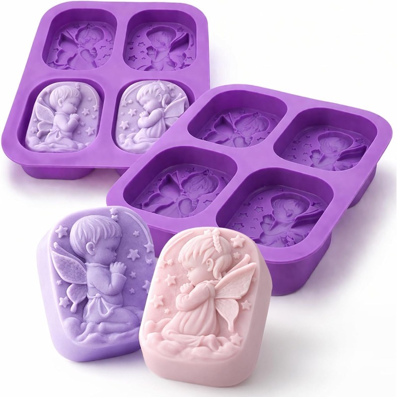 Angel Silicone Mold For Soap M - Candle Making Tutorial review and price