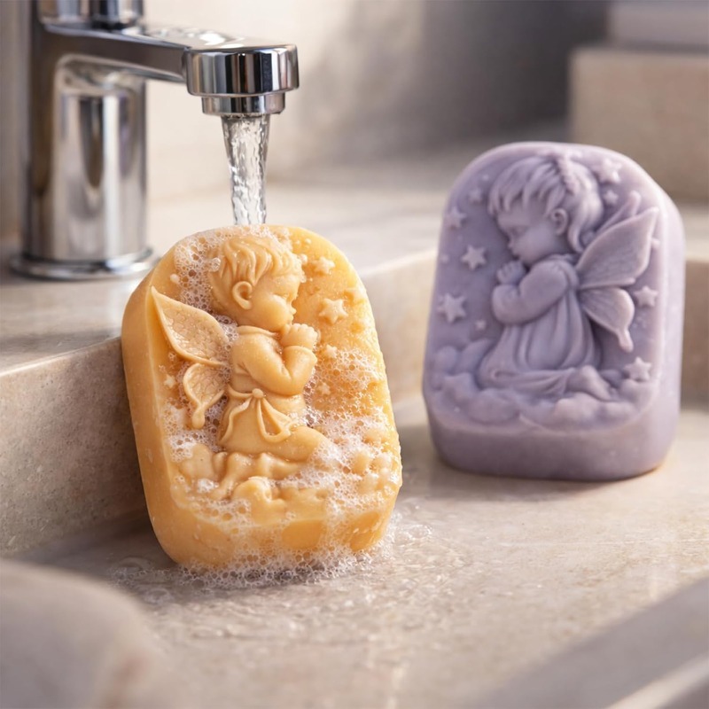 Angel Silicone Mold For Soap M - Candle Making Tutorial review and price