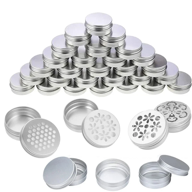 10Pcs Empty 5g-60g Round Alumi - Candle Making Jug review and price